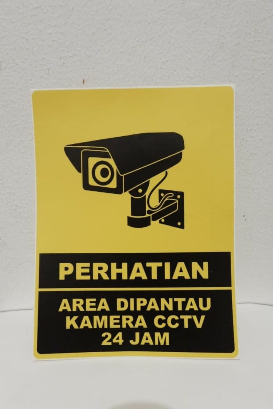  stiker  cctv cctv