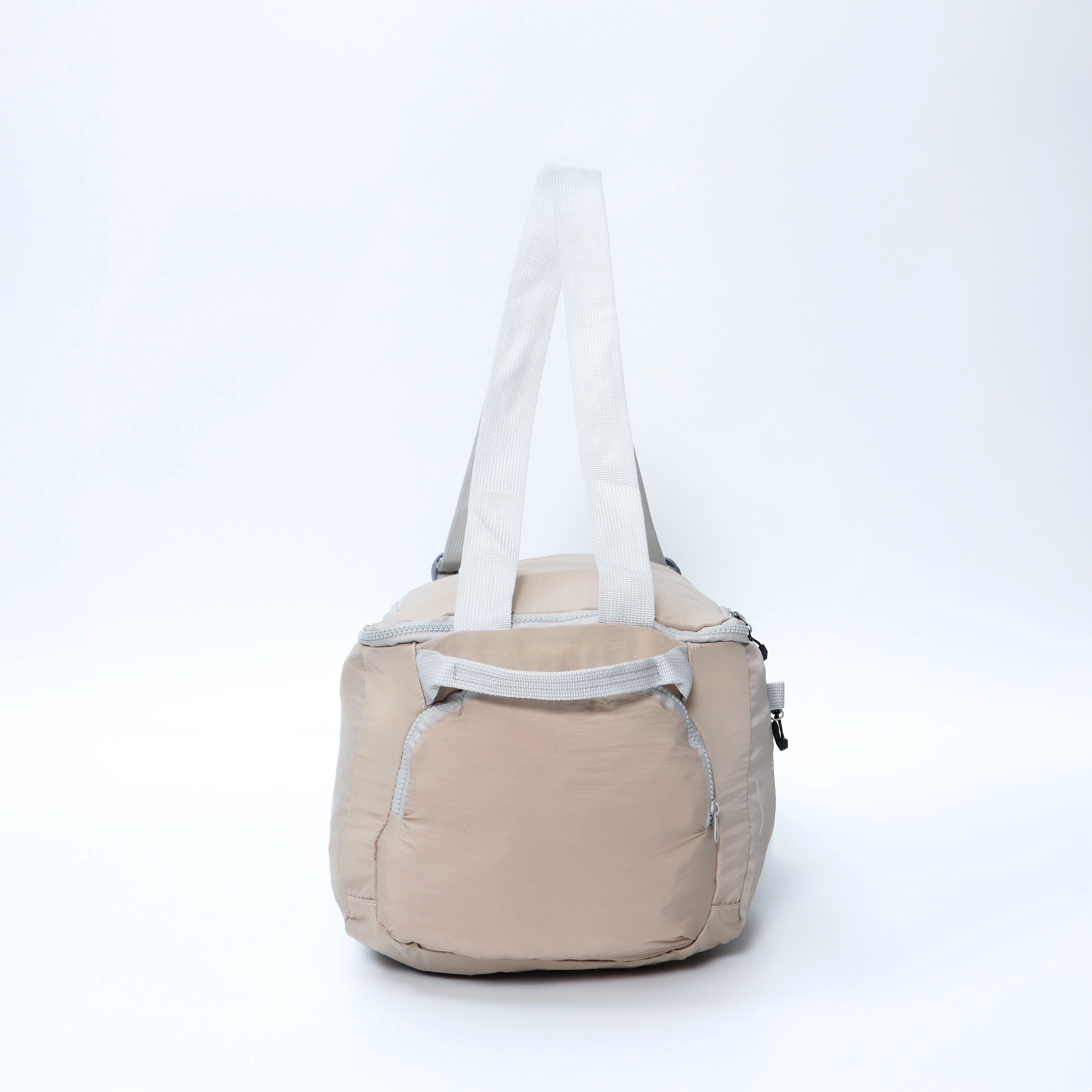 Troveast Tas Travel Lipat Safar Series Milk Tea 20 Liter Kapasitas Bahan Nylon Crinkle Mudah Dibawa Bepergian Ringan Water-Repellent Stylish untuk Travel Belanja dan Daily Use