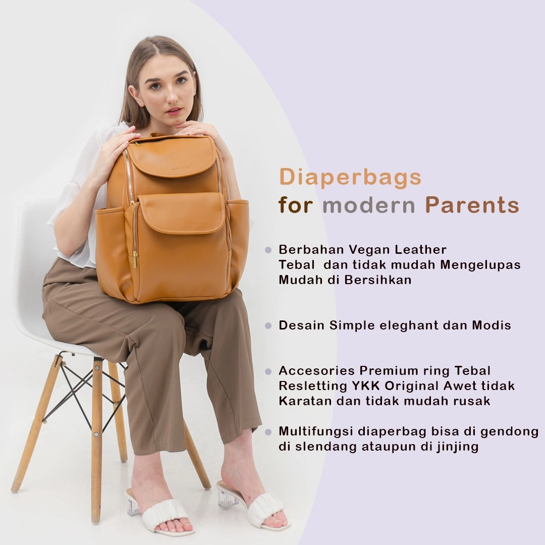 Tas Bayi Ransel backpack diaperbags Caramel Pack 