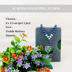 Al Qur'an Hafalan Per 5 Juz Halim FREE 1pcs Tasbih Cantik