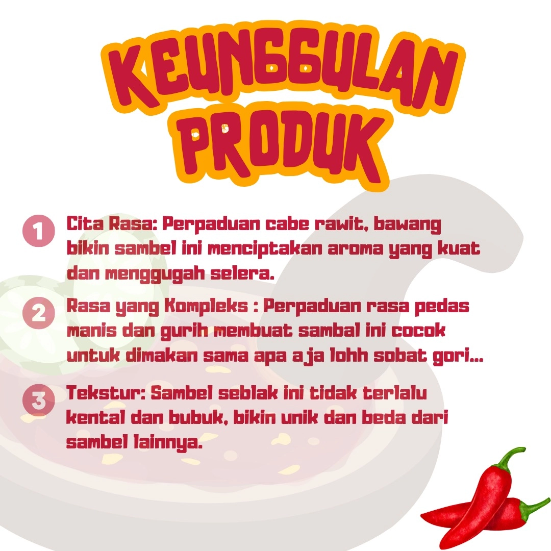 Bundling 3 Super Chili Oil Jogo Jago Rasa Seblak Gledek