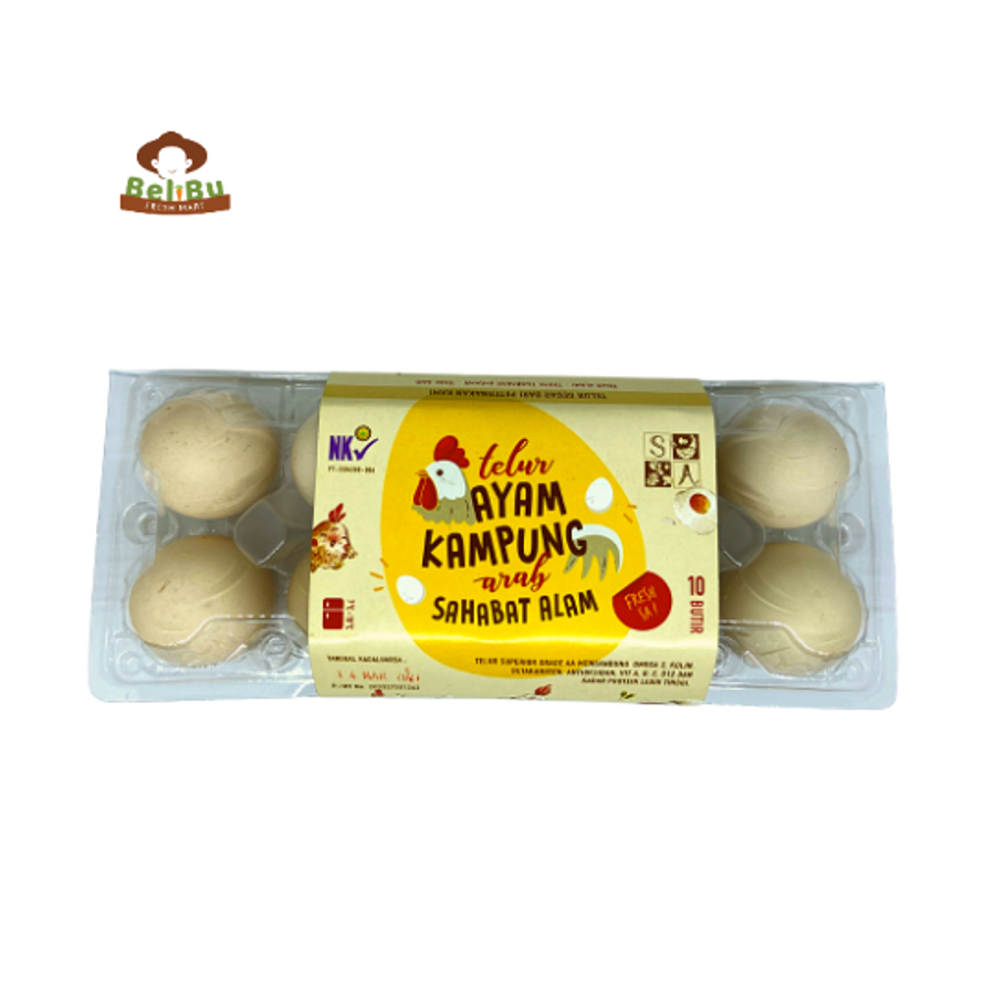 Telur Ayam Kampung Arab - Sahabat Alam (1 pack)