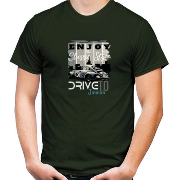 Enjoy & Drive To Jannah Original dinclothe Tshirt