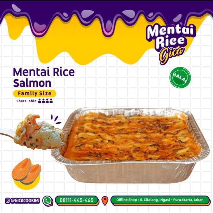 Mentai Rice Salmon Big
