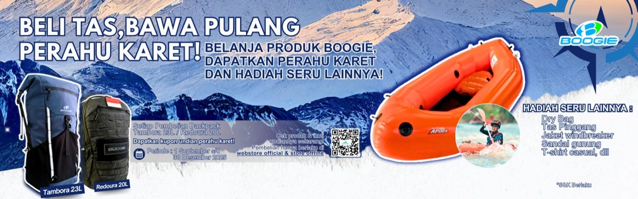 Program Beli tas Bwa Pulang Perahu Karet 