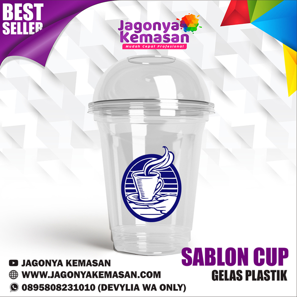 Wa 0895808231010 Logo Gelas Plastik  Tulungagung Cetak  