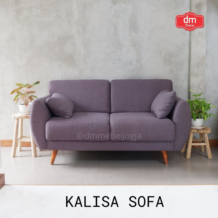 KALISA SOFA 2 SEATER MINIMALIS DM Mebel Jogja