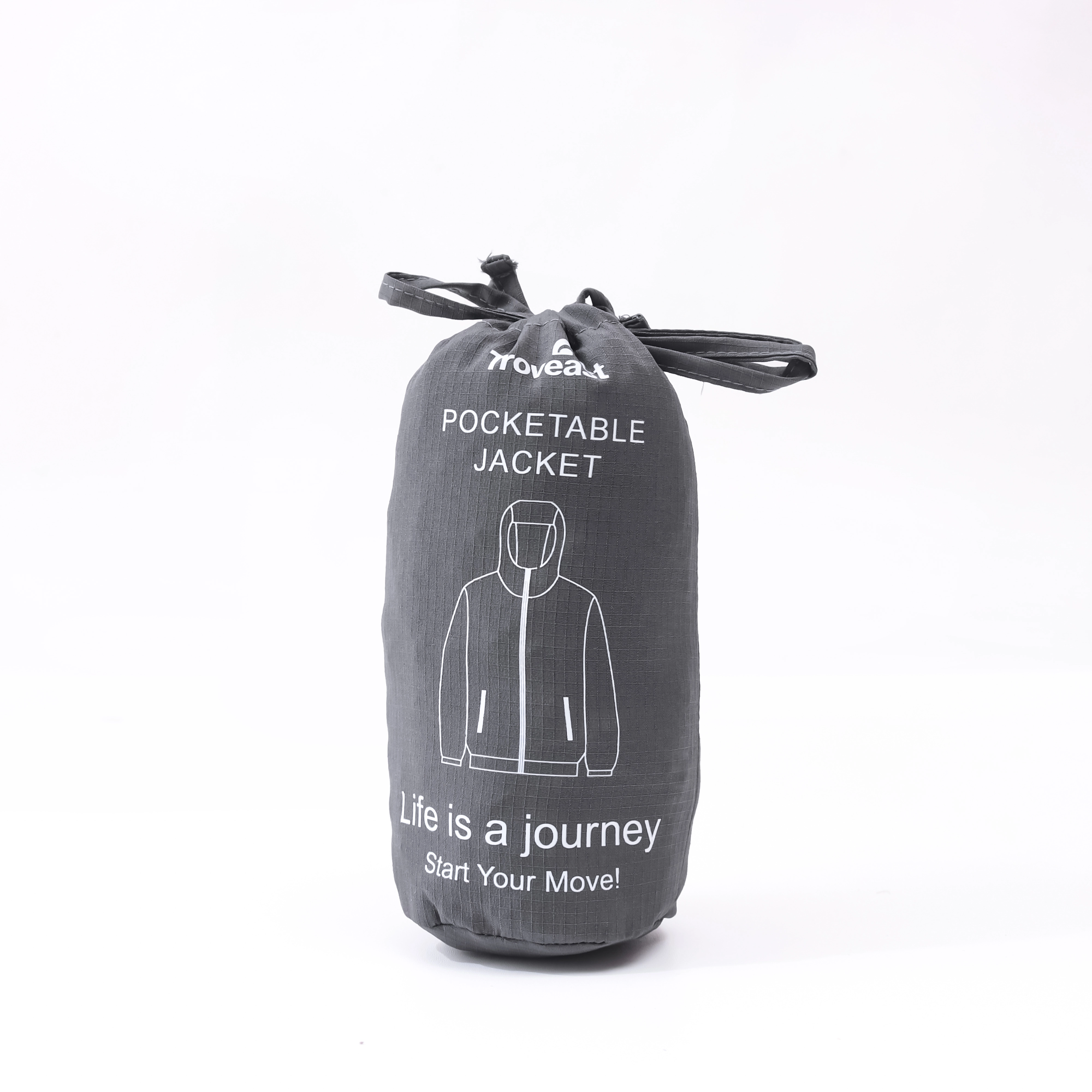Troveast Cozy Daily Jacket Pocket Series Grey