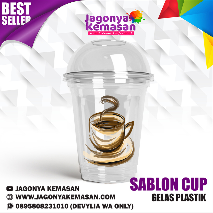 Wa 0895808231010 Cetak Logo Gelas  Cup Tulungagung