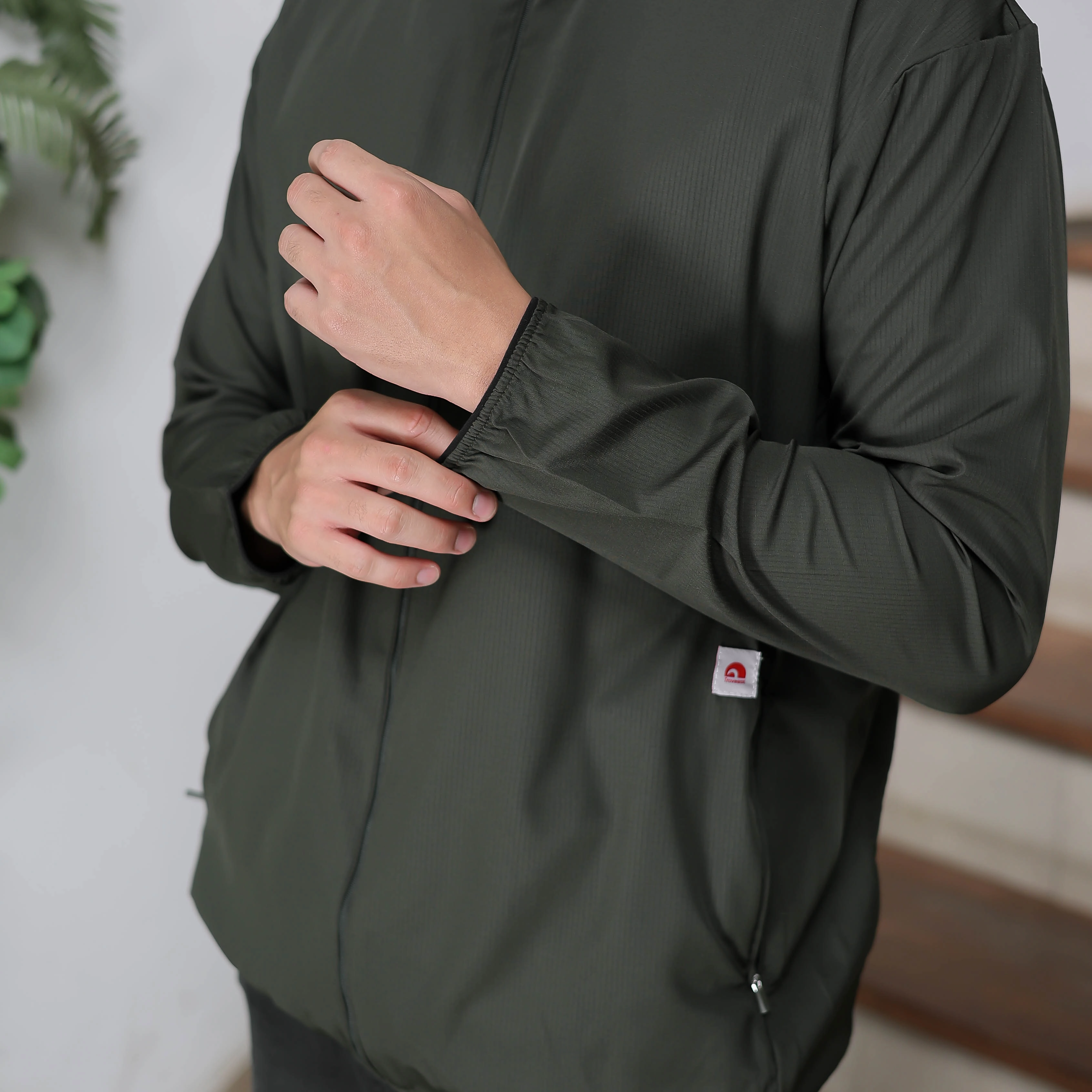 Troveast Cozy Daily Jacket Pocket Series Army