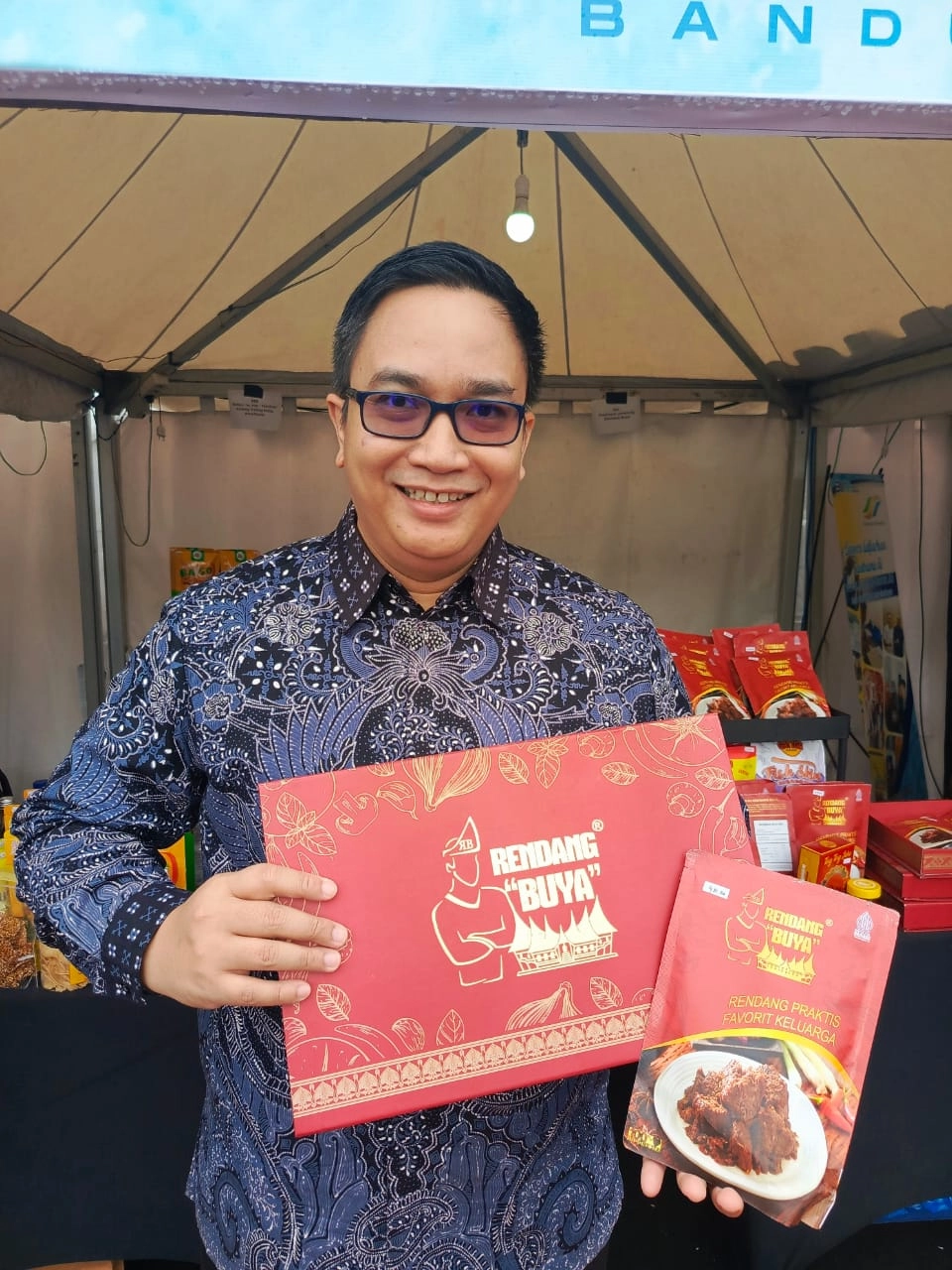 Rendang Buya - Dendeng Balado Merah 1000 gr  siap Saji Halal Asli Padang