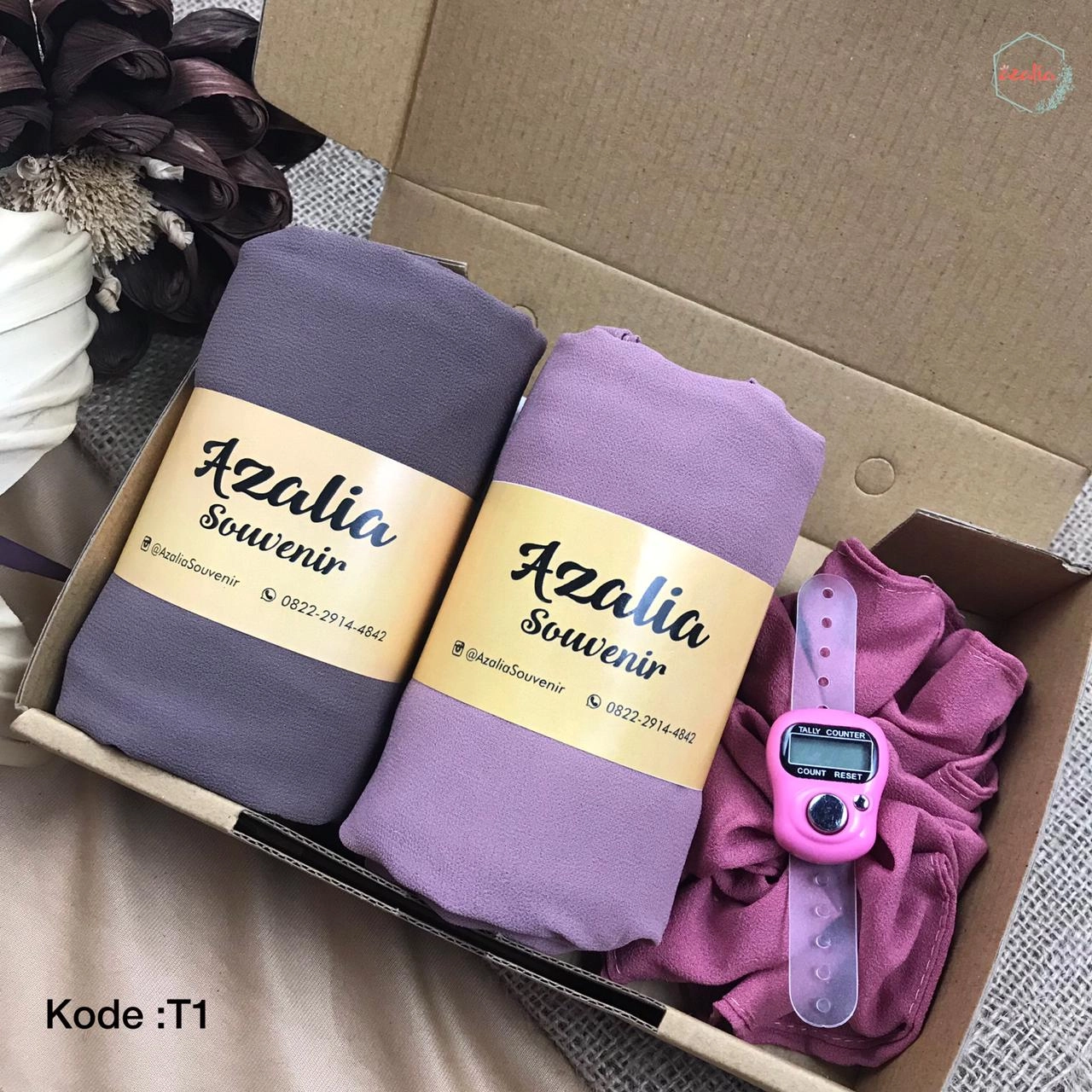 Hampers Gift Box Hijab Pashmina Kado Cewek Kado Ulang Tahun Wisuda Anniversary