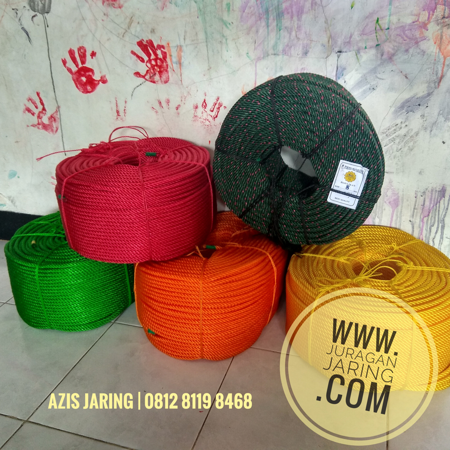 Jual Tali Tali Tambang Plastik 8 mm Juragan Jaring Jual Tali Tali Tambang Plastik 8 mm Juragan Jaring