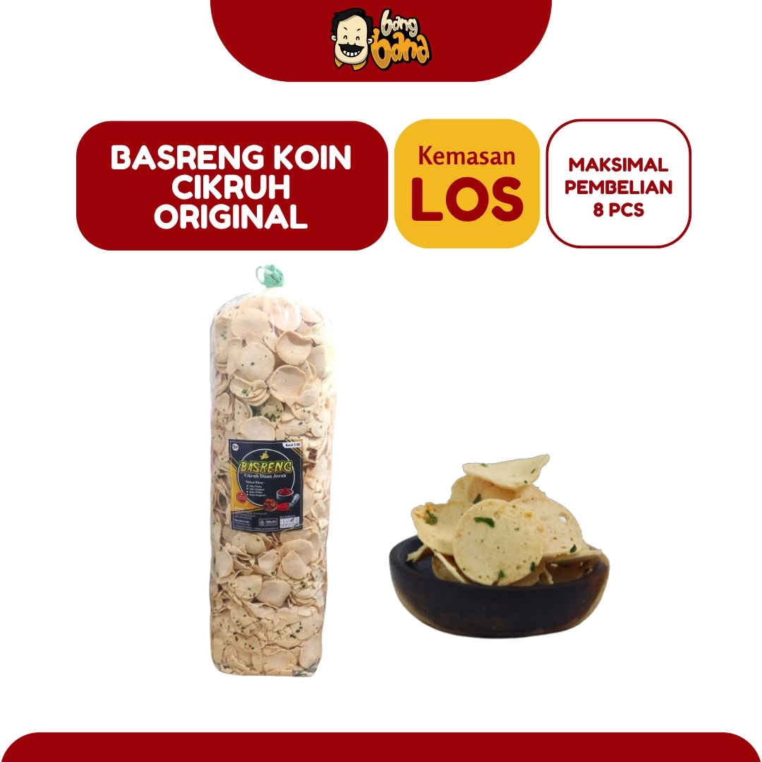 Basreng Koin Original Kemasan LOS 1,8kg