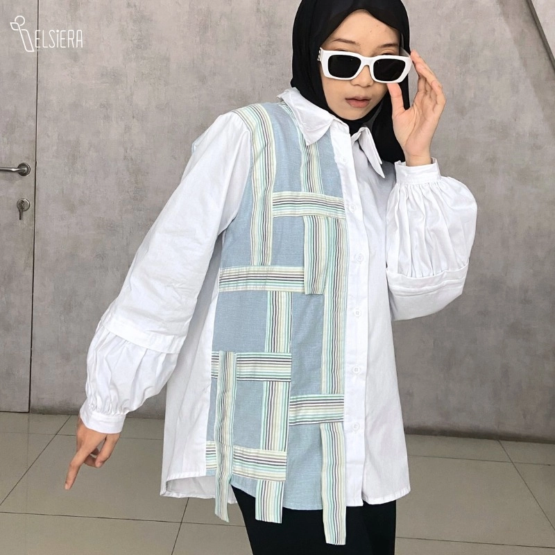 Raima Shirt Mint dan Matcha Vol2