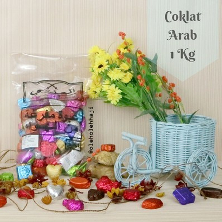 Coklat Arab Kemasan Alumunium Foil Warna Warni