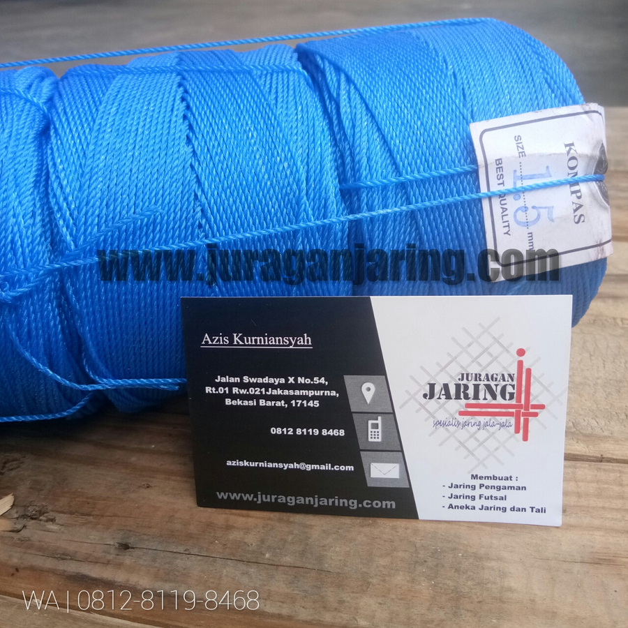 Tali tambang Tali Tambang Plastik 1 5 mm Juragan Jaring Tali tambang Tali Tambang Plastik 1 5 mm Juragan Jaring