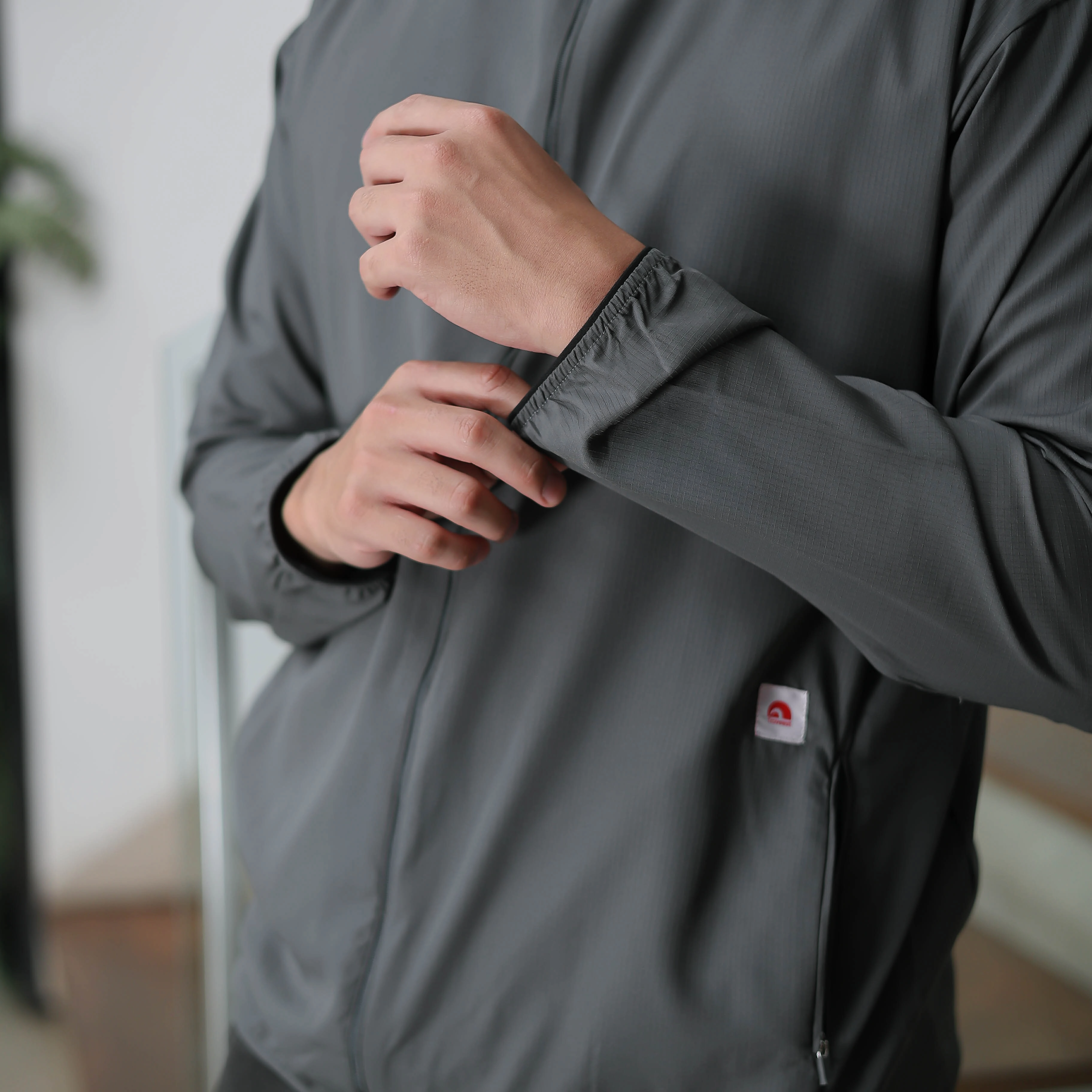 Troveast Cozy Daily Jacket Pocket Series Grey