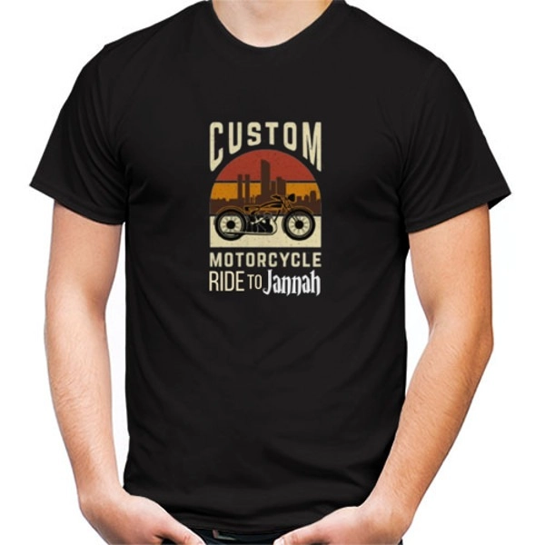 Custom MotorCycle Ride To Jannah Original dinclothe