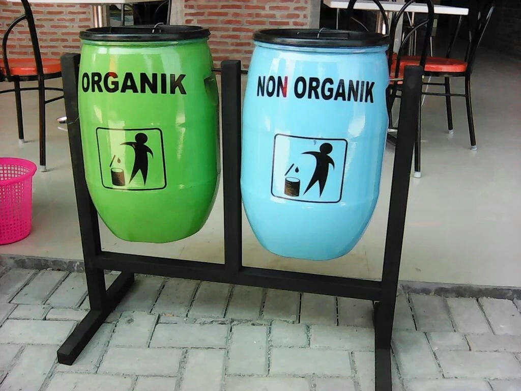Tong sampah plastik bandung double 30 liter 