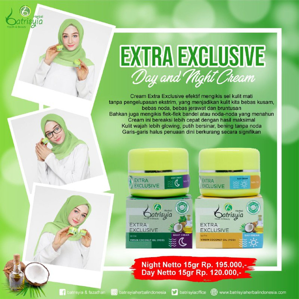 Batrisyia Extra Exclusive Green Night Cream