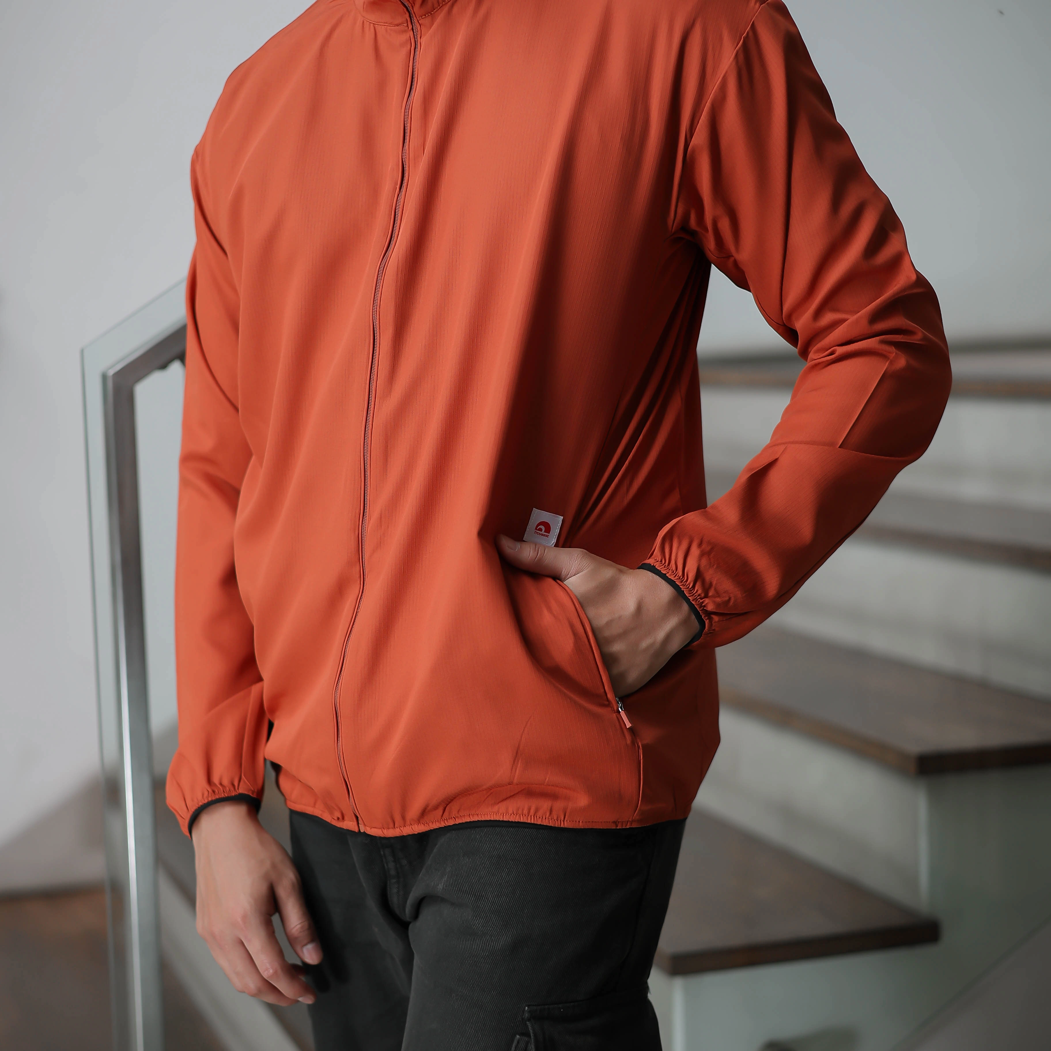 Troveast Cozy Daily Jacket Pocket Series Terracotta