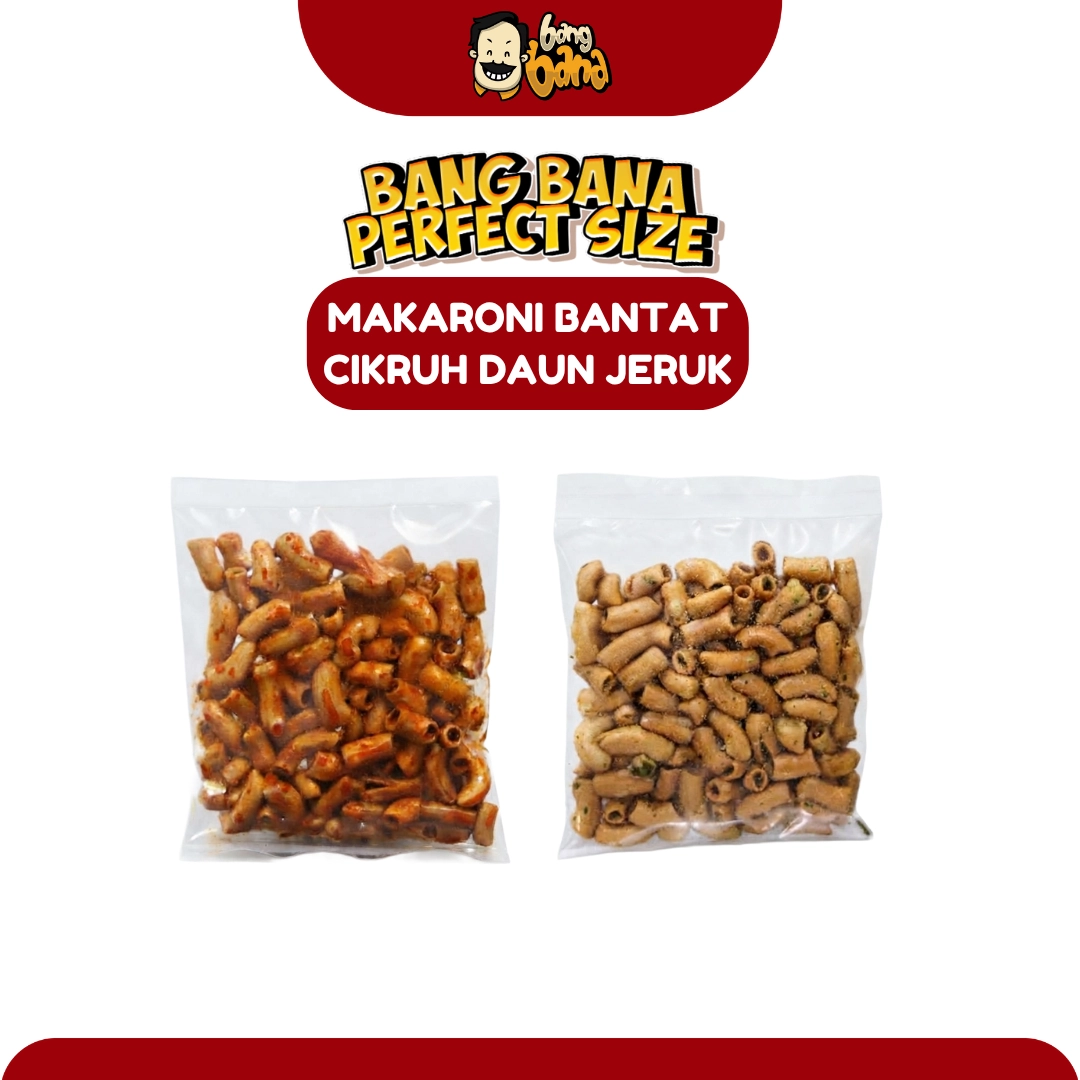 Makaroni Bantat Bang Bana Perfect Size 75 Gram
