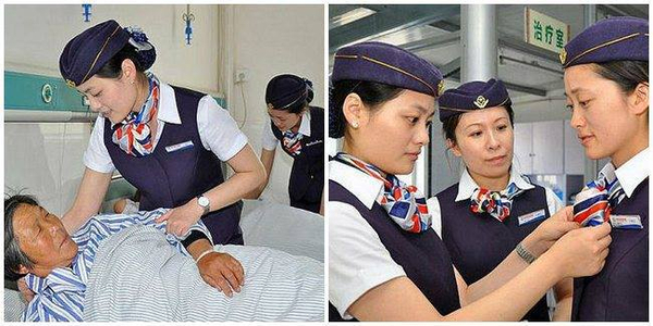 Tahukah Anda ? Seragam Perawat di Cina Mirip Pramugari