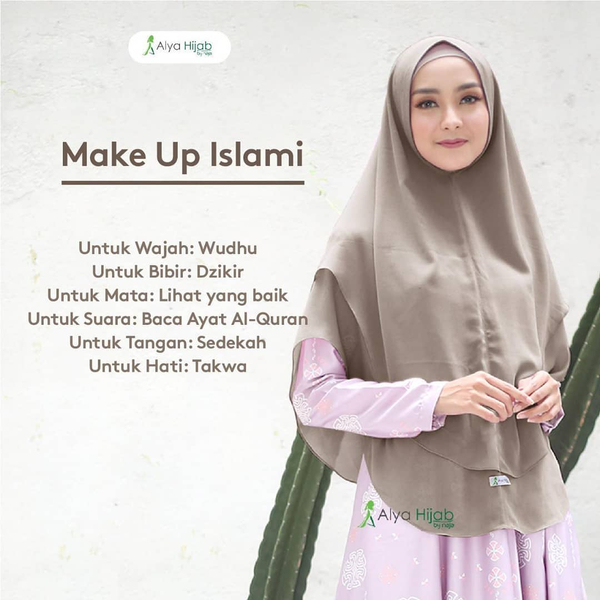 Tips Tampil Cantik tanpa Make Up - Alya Hijab