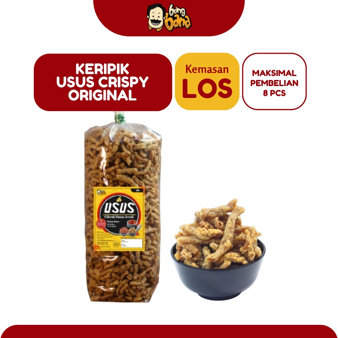 Usus Crispy Rasa Original Kemasan LOS 1,5kg