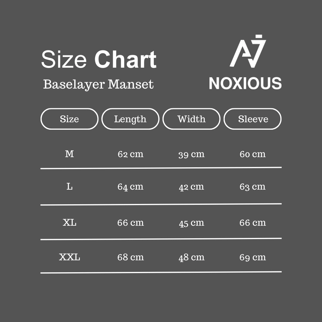 Noxious Setelan Baselayer Manset Legging Wanita