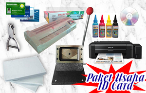 Peluang Usaha Cetak Kartu ID card Full Package