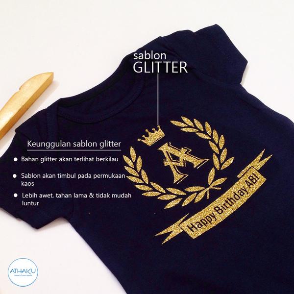  Sablon Glitter  ATHAKU