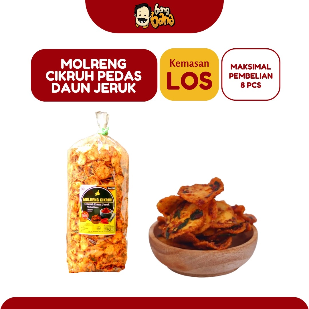 Molreng Seuhahlatalata Rasa Cikruh Pedas Daun Jeruk Kemasan LOS 1,8kg