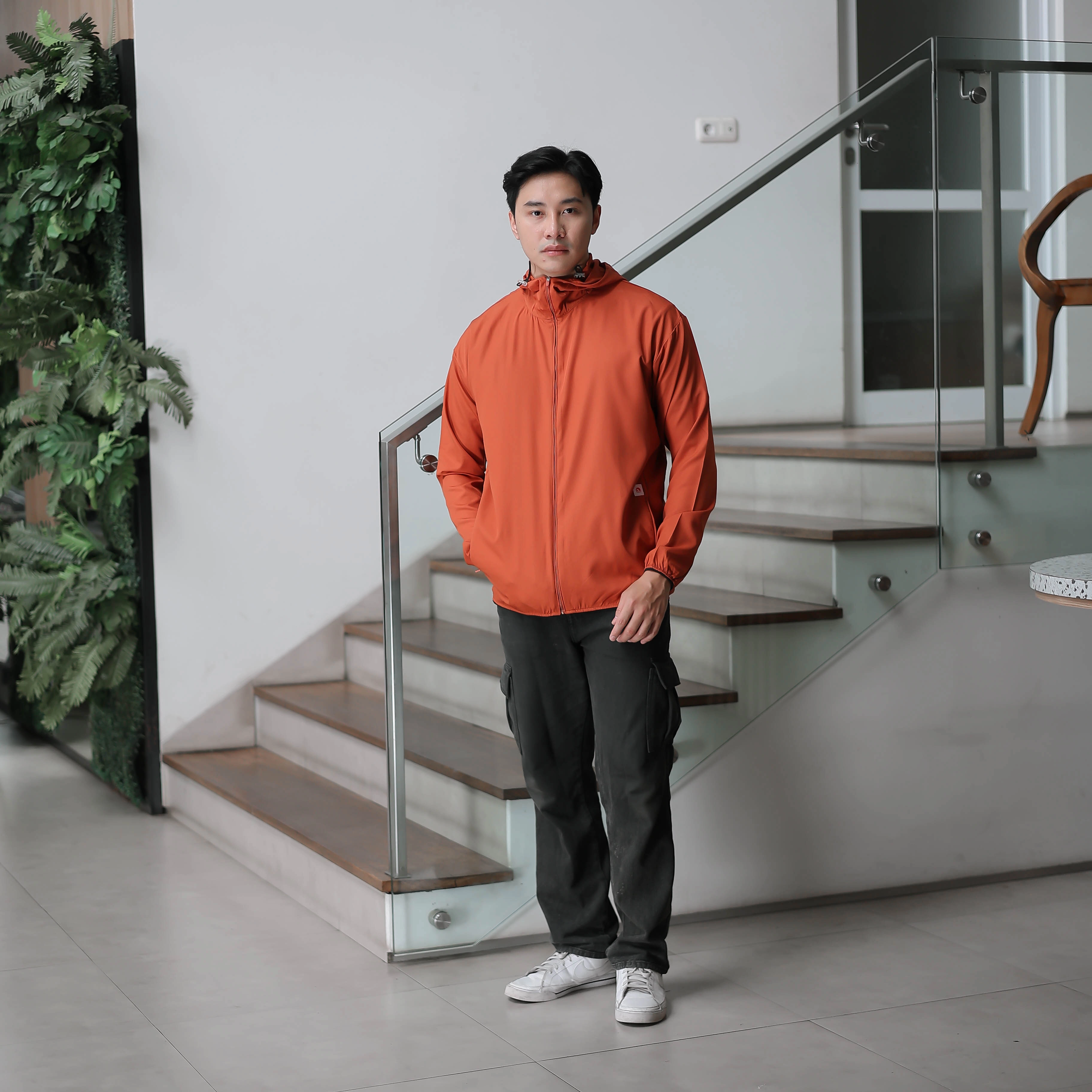 Troveast Cozy Daily Jacket Pocket Series Terracotta