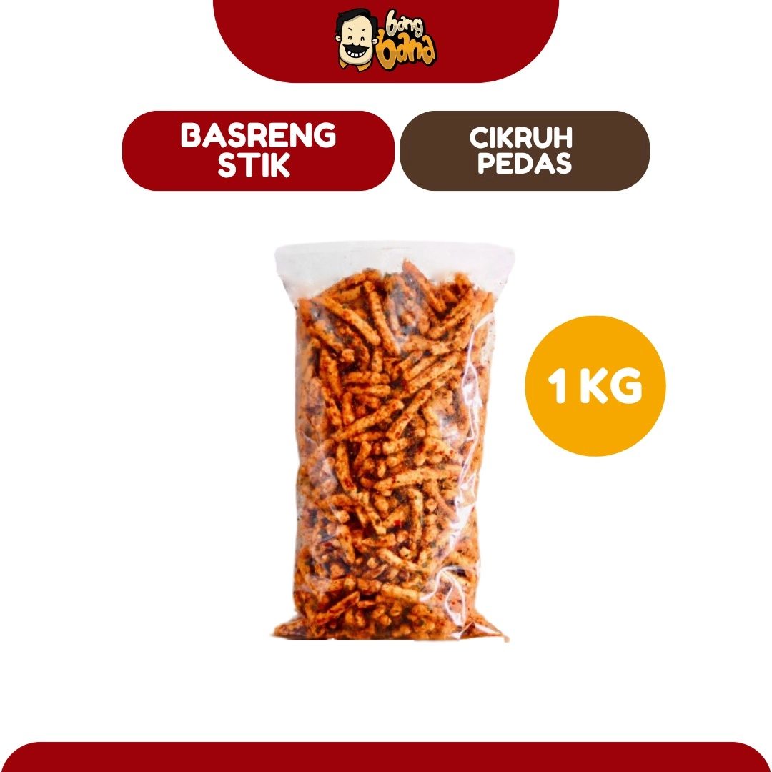 Basreng Stik Pedas 1kg
