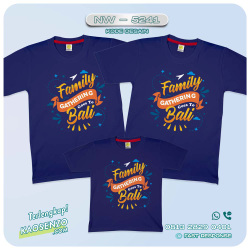 Kaos Couple Keluarga Traveling | Kaos Family Gathering | Kaos Liburan Keluarga | Kaos Liburan - NW 5241