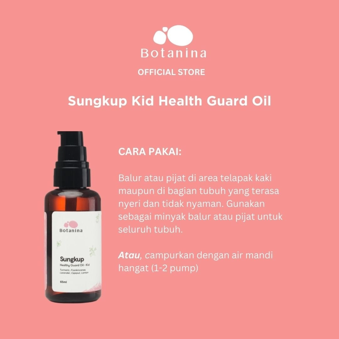 Botanina Sungkup Baby & Kid Comforting Oil | Baby Oil Minyak Telon Pijat Anak